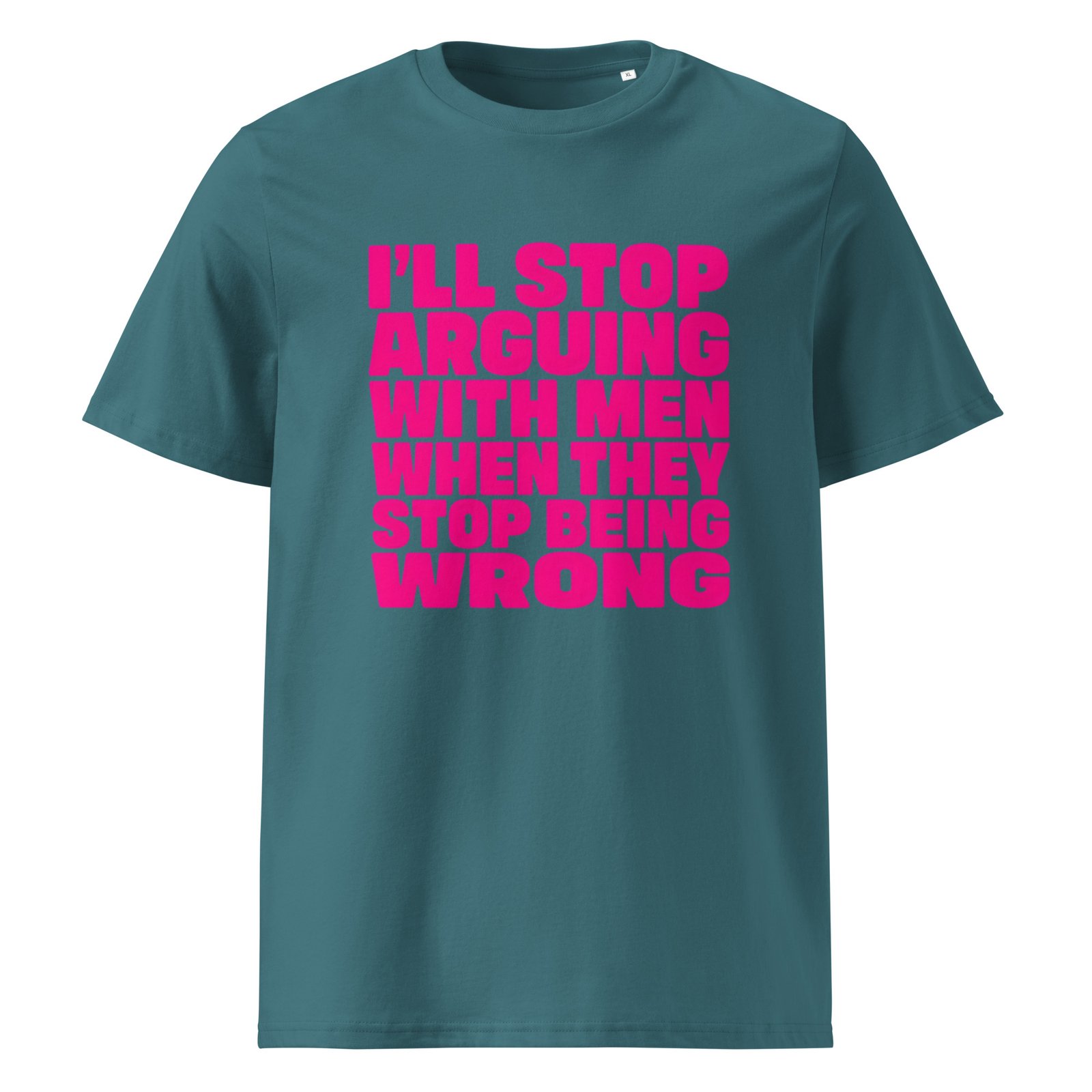 i'll Stop Arguing With Men Tee - Image 2